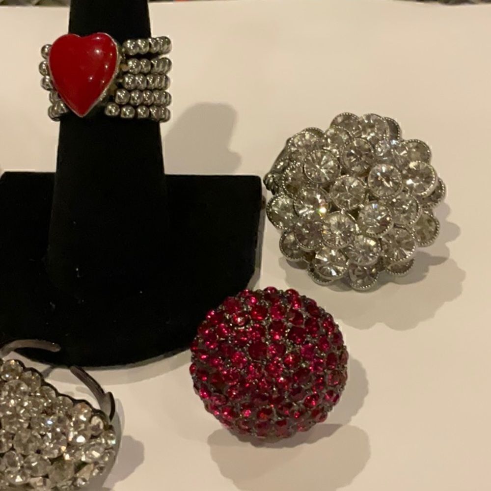 Set of six rings - Picture 3 of 3